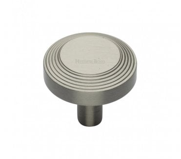 Heritage Brass C3956 Ridge Cabinet Knobs - Satin Nickel