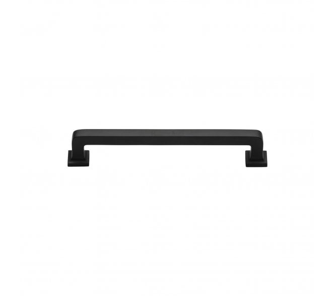 Heritage Brass C3964 Square Vintage Cabinet Pull Handles - Matt Black