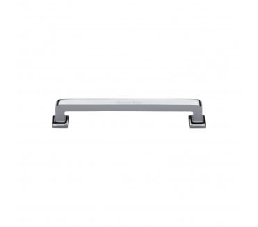 Heritage Brass C3964 Square Vintage Cabinet Pull Handles - Polished Chrome