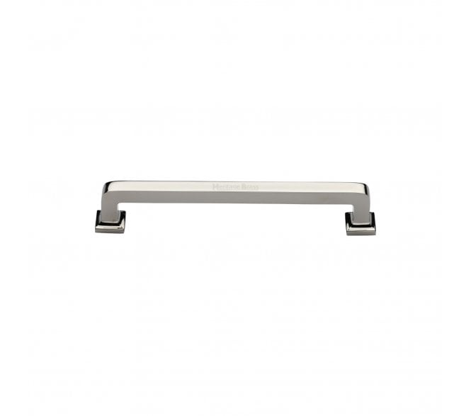 Heritage Brass C3964 Square Vintage Cabinet Pull Handles - Polished Nickel