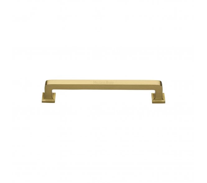 Heritage Brass C3964 Square Vintage Cabinet Pull Handles - Satin Brass