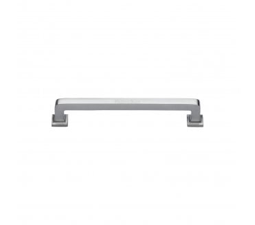 Heritage Brass C3964 Square Vintage Cabinet Pull Handles - Satin Chrome