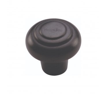 Heritage Brass C3985 Shaker Cabinet Knobs - Matt Black