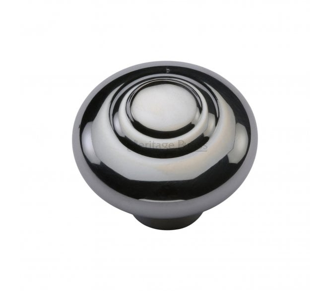 Heritage Brass C3985 Shaker Cabinet Knobs - Polished Chrome