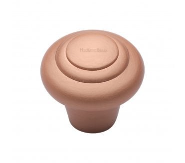 Heritage Brass C3985 Shaker Cabinet Knobs - Satin Rose Gold