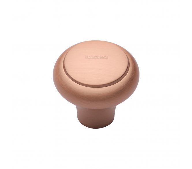 Heritage Brass C3990 Shaker Cabinet Knobs - Satin Rose Gold