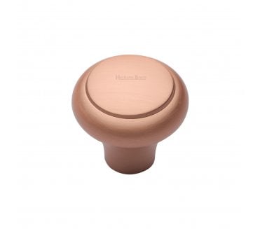 Heritage Brass C3990 Shaker Cabinet Knobs - Satin Rose Gold