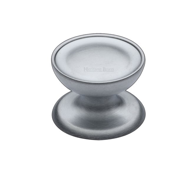 Heritage Brass C43686 Cabinet Knob Surrey Design - Satin Chrome
