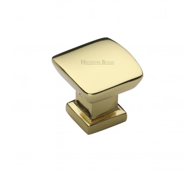 Heritage Brass C4382 Plinth Cabinet Knobs - Polished Brass