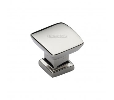 Heritage Brass C4382 Plinth Cabinet Knobs - Polished Nickel