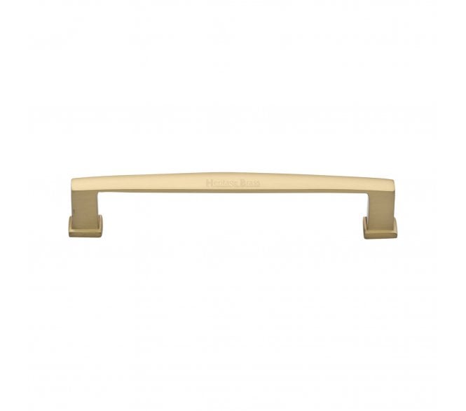 Heritage Brass C4384 Vintage Design Cabinet Pull Handles - Satin Brass.