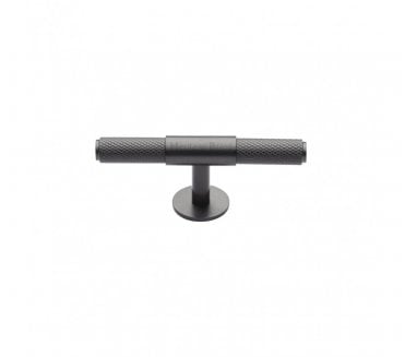 Heritage Brass C4463 Knurled Fountain T-Bar Knobs - Matt Bronze
