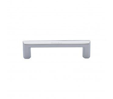 Heritage Brass C4473 Hexagonal Cabinet Pull Handles - Polished Chrome.