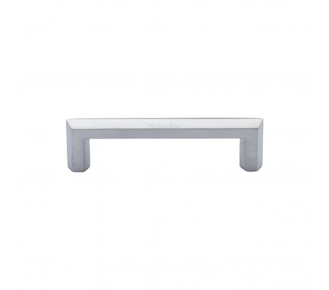 Heritage Brass C4473 Hexagonal Cabinet Pull Handles - Satin Chrome.