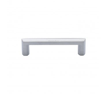 Heritage Brass C4473 Hexagonal Cabinet Pull Handles - Satin Chrome.
