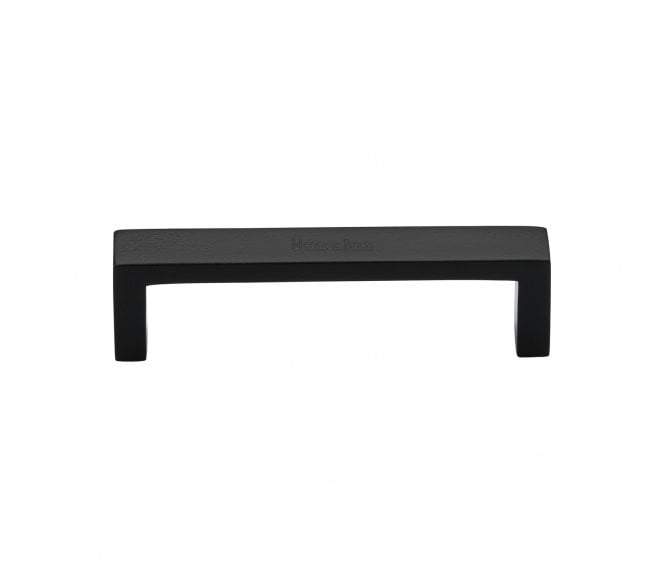 Heritage Brass C4520 Wide Metro Cabinet Pull Handles - Matt Black