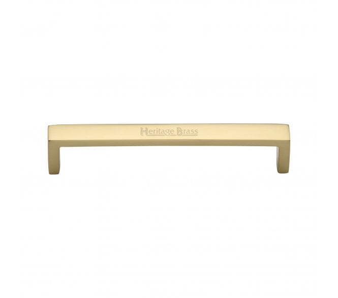 Heritage Brass C4520 Wide Metro Cabinet Pull Handles - Polished Brass