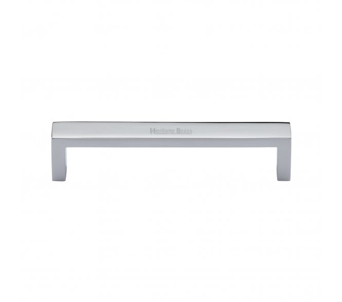 Heritage Brass C4520 Wide Metro Cabinet Pull Handles - Polished Chrome