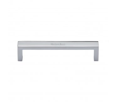 Heritage Brass C4520 Wide Metro Cabinet Pull Handles - Polished Chrome