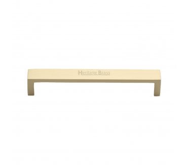 Heritage Brass C4520 Wide Metro Cabinet Pull Handles - Satin Brass
