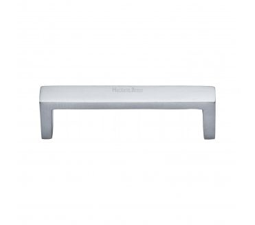 Heritage Brass C4520 Wide Metro Cabinet Pull Handles - Satin Chrome