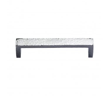 Heritage Brass C4525 Hammered Wide Metro Cabinet Pull Handles - Polished Chrome