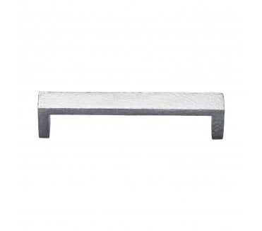 Heritage Brass C4525 Hammered Wide Metro Cabinet Pull Handles - Satin Chrome