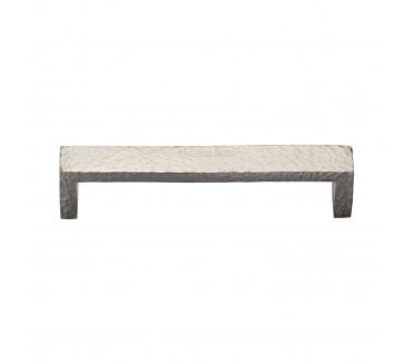 Heritage Brass C4525 Hammered Wide Metro Cabinet Pull Handles - Satin Nickel