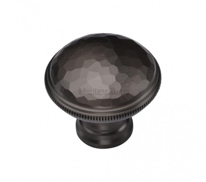 Heritage Brass C4545 Beaten Cabinet Knob 32mm -  Matt Bronze