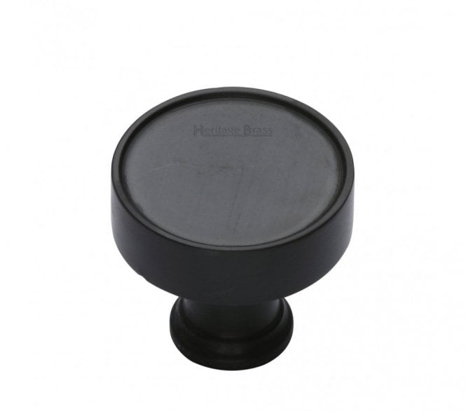 Heritage Brass C4549 Florence Cabinet Knob 32mm - Matt Black