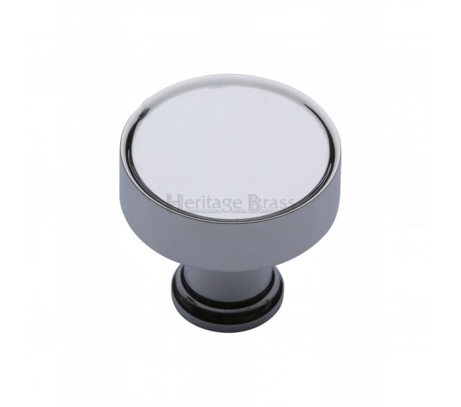 Heritage Brass C4549 Florence Cabinet Knob 32mm - Polished Chrome
