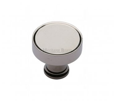Heritage Brass C4549 Florence Cabinet Knob 32mm - Polished Nickel
