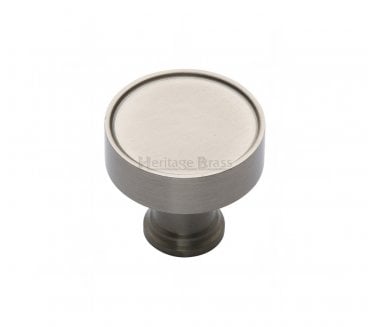 Heritage Brass C4549 Florence Cabinet Knob 32mm - Satin Nickel
