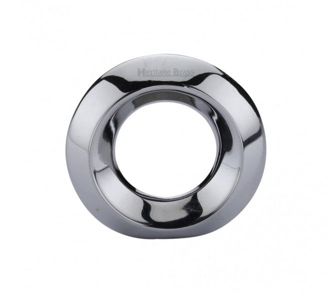 Heritage Brass C4553 Ring Cabinet Knob - 40mm - Polished Chrome