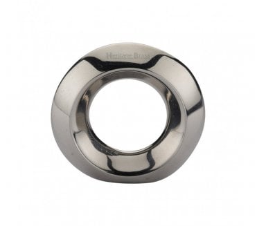Heritage Brass C4553 Ring Cabinet Knob - 40mm - Polished Nickel