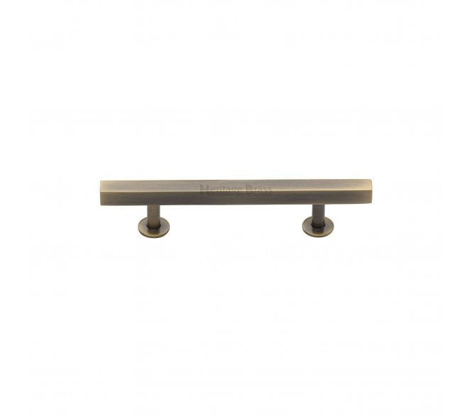 Heritage Brass C4760 Square T-Bar Cabinet Pull Handles - Antique Brass