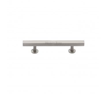 Heritage Brass C4760 Square T-Bar Cabinet Pull Handles - Satin Nickel