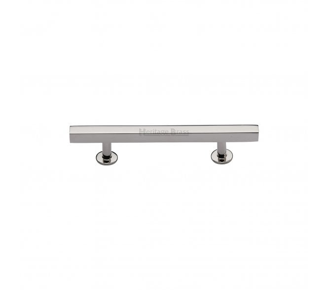 Heritage Brass C4760 Square T-Bar Cabinet Pull - Polished Nickel