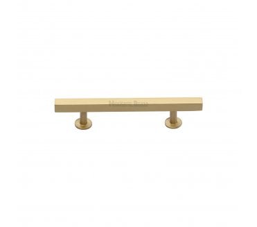 Heritage Brass C4760 Square T-Bar Cabinet Pull Handles - Satin Brass