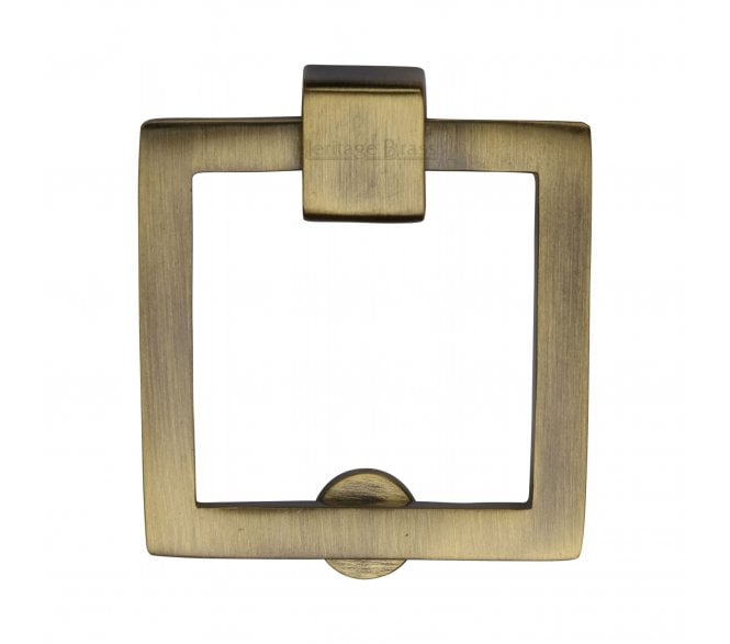 Heritage Brass C6311 Square Cabinet Drop Ring - Antique Brass