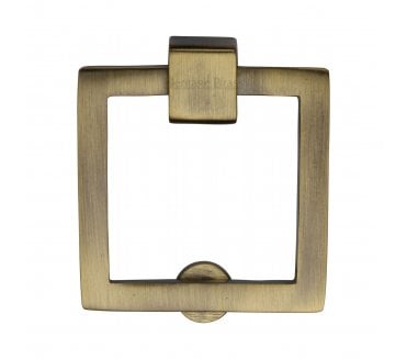 Heritage Brass C6311 Square Cabinet Drop Ring - Antique Brass