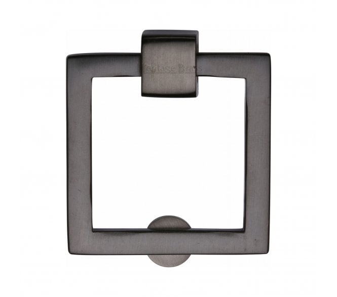 Heritage Brass C6311 Square Cabinet Drop Ring - Matt Bronze