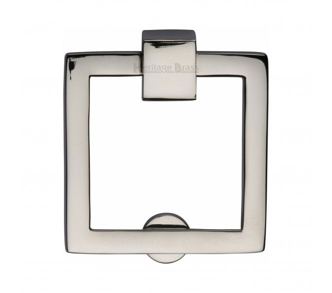 Heritage Brass C6311 Square Cabinet Drop Ring - Polished Nickel
