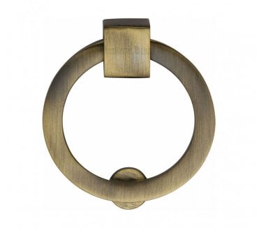 Heritage Brass C6321 Circular Cabinet Drop Ring 63mm - Antique Brass