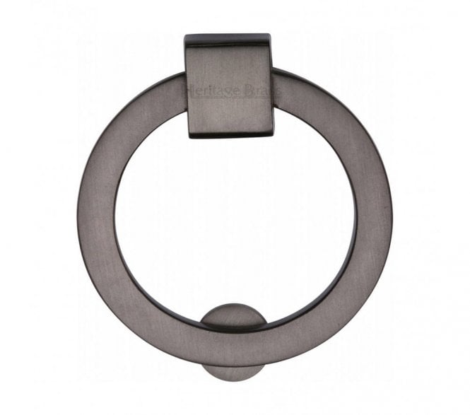 Heritage Brass C6321 Circular Cabinet Drop Ring 63mm - Matt Bronze