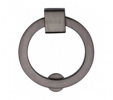 Heritage Brass C6321 Circular Cabinet Drop Ring 63mm - Matt Bronze