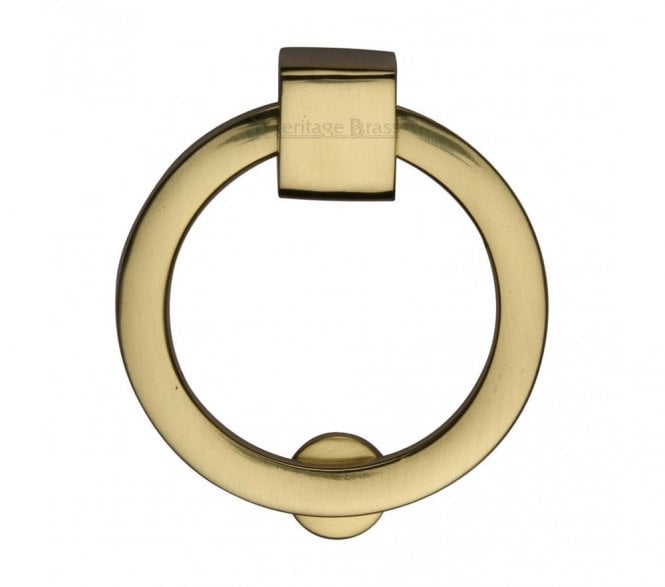 Heritage Brass C6321 Circular Cabinet Drop Ring 63mm - Polished Brass