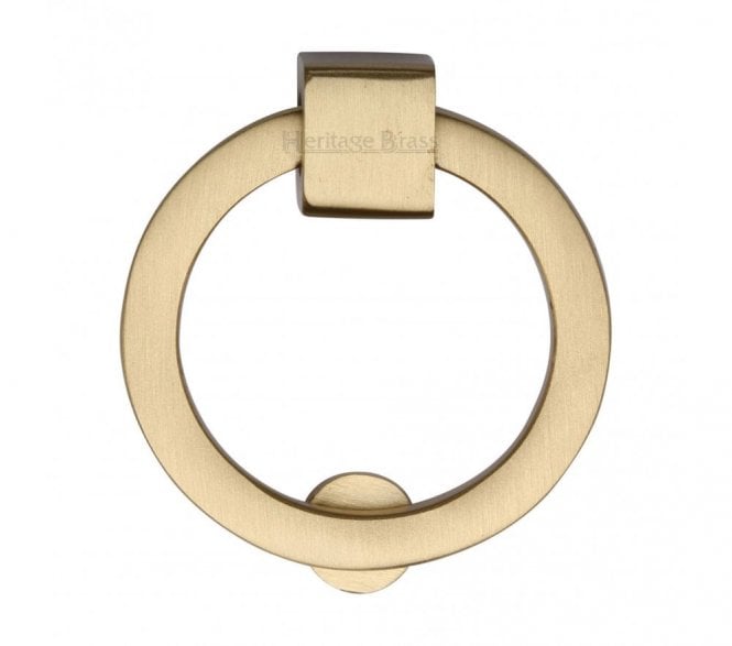 Heritage Brass C6321 Circular Cabinet Drop Ring 63mm - Satin Brass