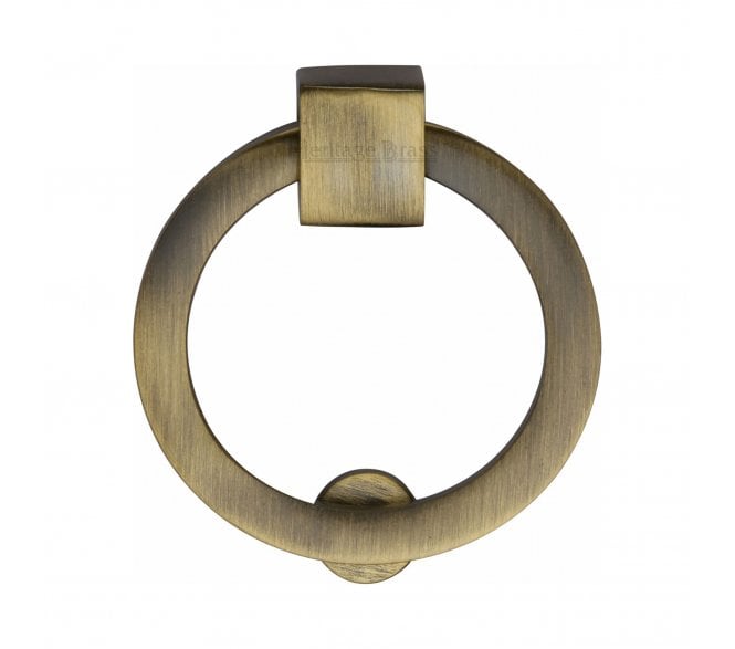 Heritage Brass C6321 Circular Cabinet Drop Ring 50mm - Antique Brass