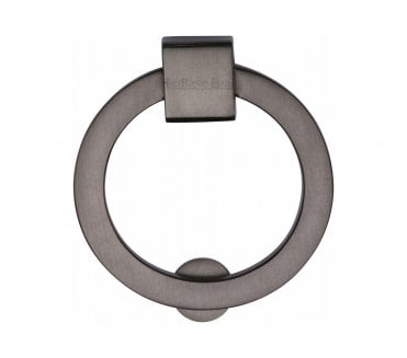 Heritage Brass C6321 Circular Cabinet Drop Ring 50mm - Matt Bronze